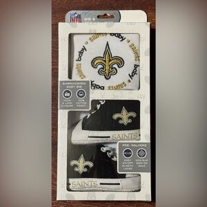 New Orleans Saints Pre-Walkers & Bib NFL Black Gold White New